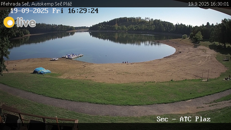 Přehrada Seč - Autokemp Seč Pláž - 19.9.2025 v 16:30