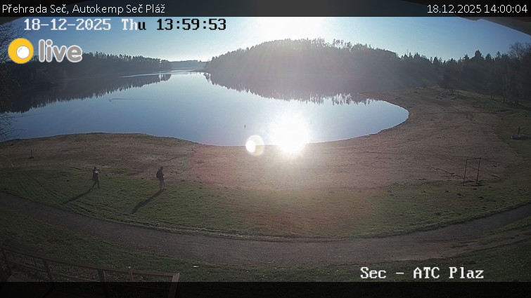 Přehrada Seč - Autokemp Seč Pláž - 18.12.2025 v 14:00