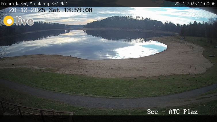 Přehrada Seč - Autokemp Seč Pláž - 20.12.2025 v 14:00