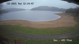 Přehrada Seč - Autokemp Seč Pláž - 23.12.2025 v 12:15