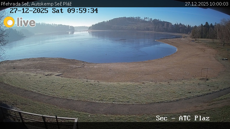 Přehrada Seč - Autokemp Seč Pláž - 27.12.2025 v 10:00