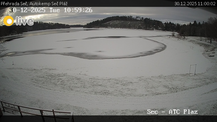 Přehrada Seč - Autokemp Seč Pláž - 30.12.2025 v 11:00