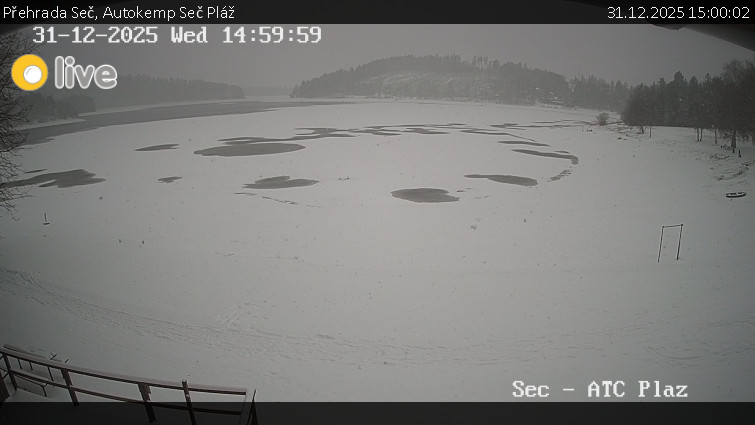 Přehrada Seč - Autokemp Seč Pláž - 31.12.2025 v 15:00