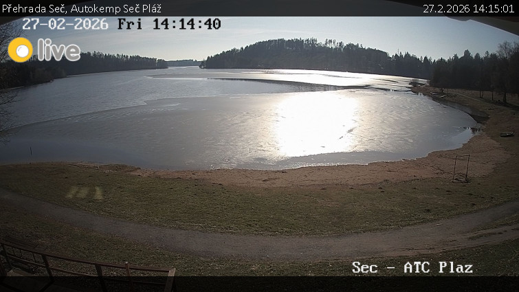 Přehrada Seč - Autokemp Seč Pláž - 27.2.2026 v 14:15