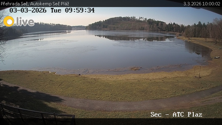Přehrada Seč - Autokemp Seč Pláž - 3.3.2026 v 10:00