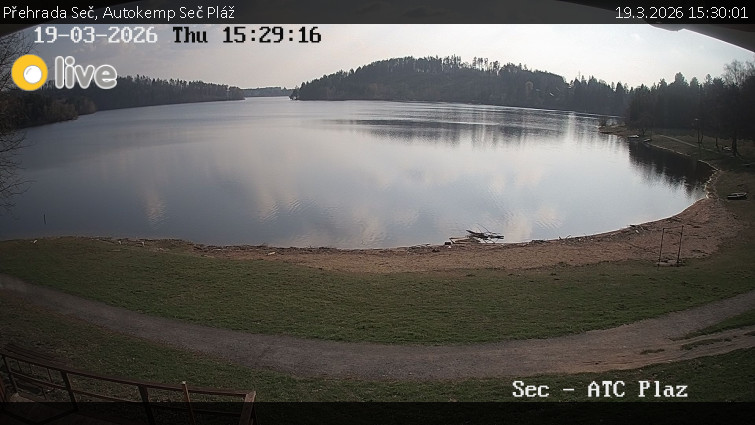Přehrada Seč - Autokemp Seč Pláž - 19.3.2026 v 15:30