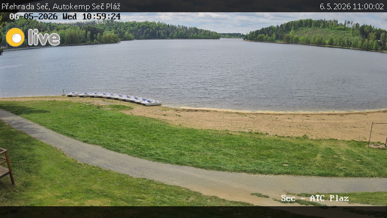 Přehrada Seč - Autokemp Seč Pláž - 6.5.2026 v 11:00