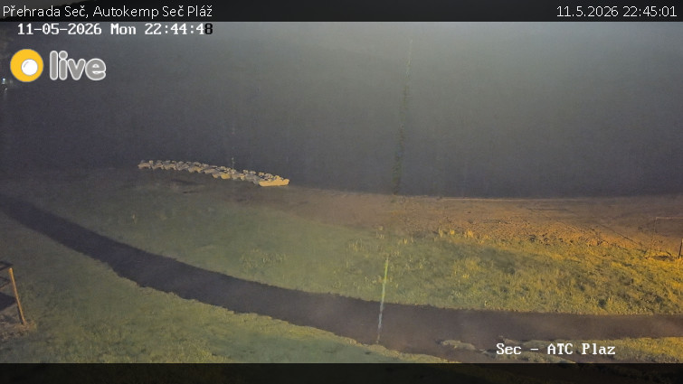 Přehrada Seč - Autokemp Seč Pláž - 11.5.2026 v 22:45