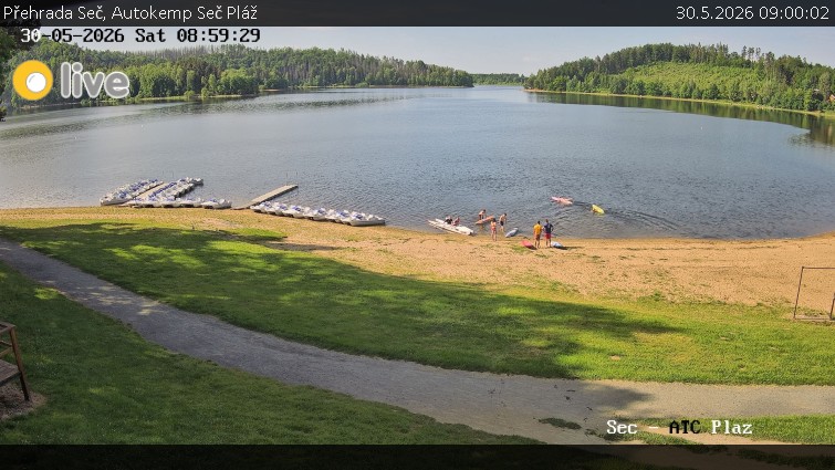 Přehrada Seč - Autokemp Seč Pláž - 30.5.2026 v 09:00