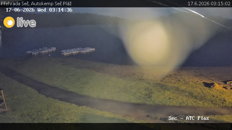 Přehrada Seč - Autokemp Seč Pláž - 17.6.2026 v 03:15