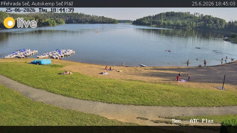 Přehrada Seč - Autokemp Seč Pláž - 25.6.2026 v 18:45