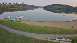 Parking dla przyczep kempingowych przy plaży Seč