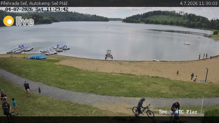 Přehrada Seč - Autokemp Seč Pláž - 4.7.2026 v 11:30