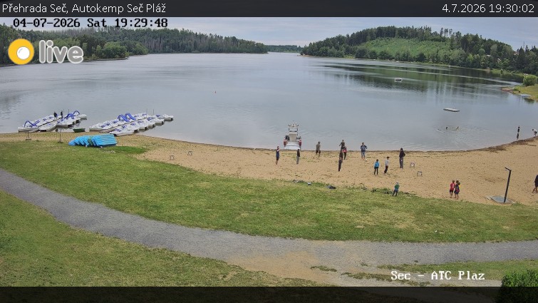 Přehrada Seč - Autokemp Seč Pláž - 4.7.2026 v 19:30