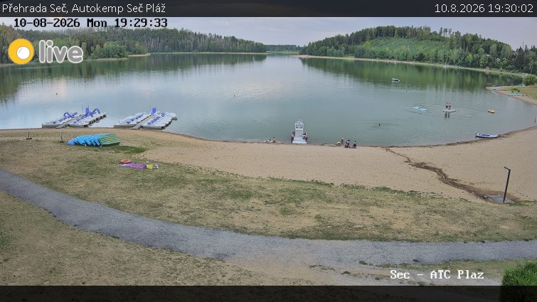 Přehrada Seč - Autokemp Seč Pláž - 10.8.2026 v 19:30