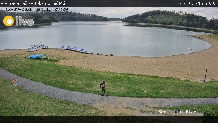 Přehrada Seč - Autokemp Seč Pláž - 12.9.2026 v 13:30