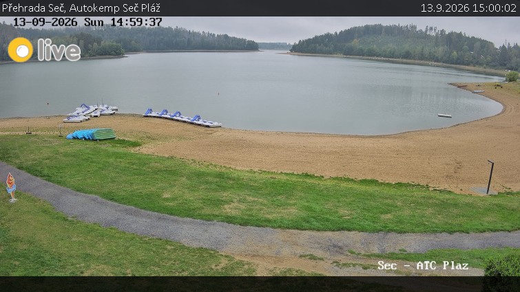 Přehrada Seč - Autokemp Seč Pláž - 13.9.2026 v 15:00