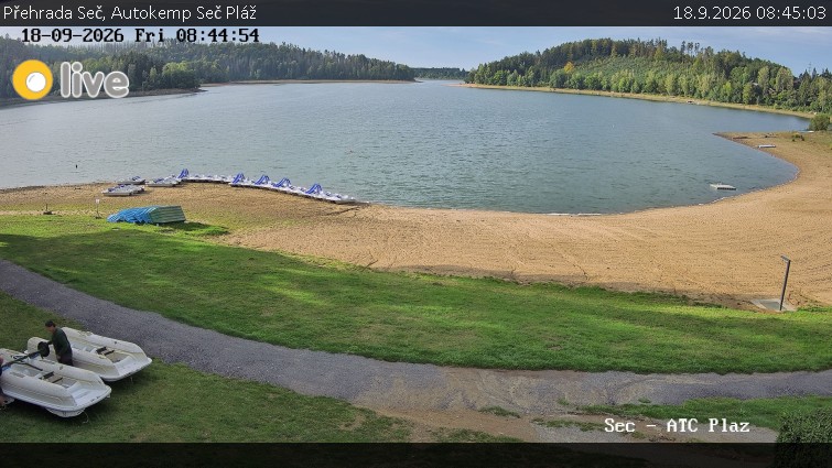 Přehrada Seč - Autokemp Seč Pláž - 18.9.2026 v 08:45