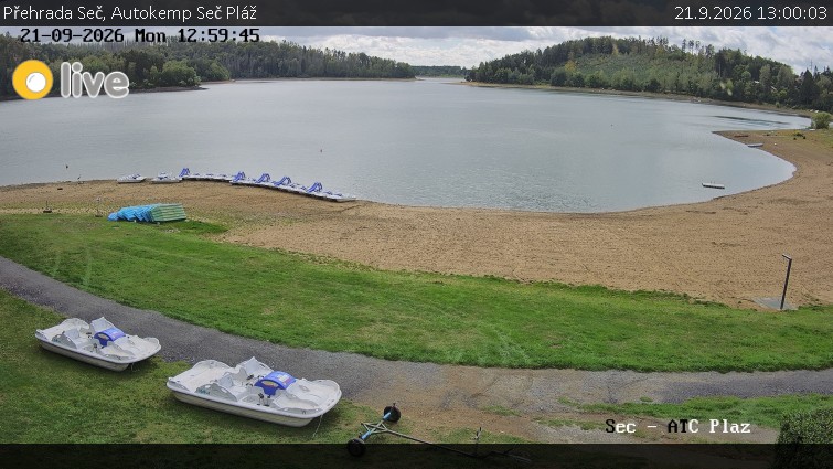 Přehrada Seč - Autokemp Seč Pláž - 21.9.2026 v 13:00