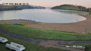 Zapora w Seču - Parking dla przyczep kempingowych przy plaży Seč - 23.9.2026 v 06:45 Zapora w Seču - Parking dla przyczep kempingowych przy plaży Seč - 23.9.2026 v 06:45