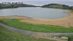 Parking dla przyczep kempingowych przy plaży Seč