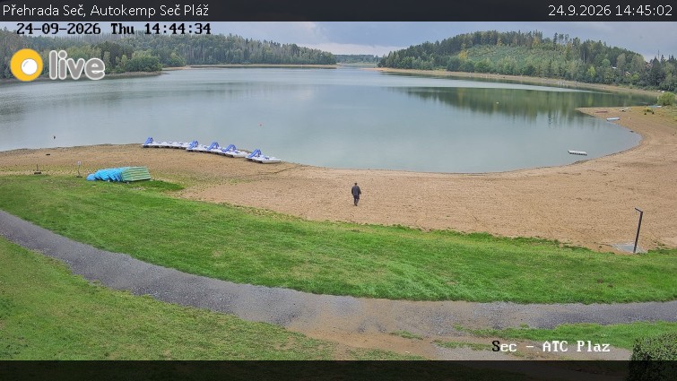 Přehrada Seč - Autokemp Seč Pláž - 24.9.2026 v 14:45
