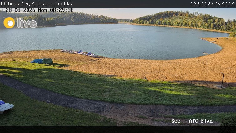 Přehrada Seč - Autokemp Seč Pláž - 28.9.2026 v 08:30