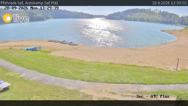 Přehrada Seč - Autokemp Seč Pláž - 28.9.2026 v 13:30