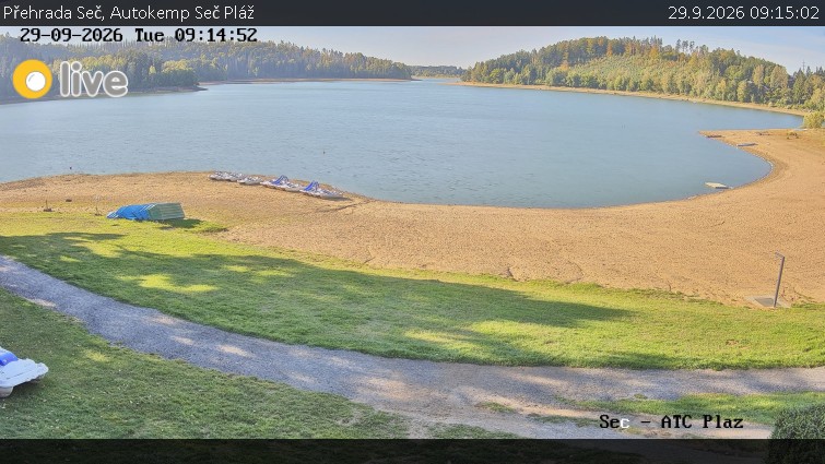 Přehrada Seč - Autokemp Seč Pláž - 29.9.2026 v 09:15