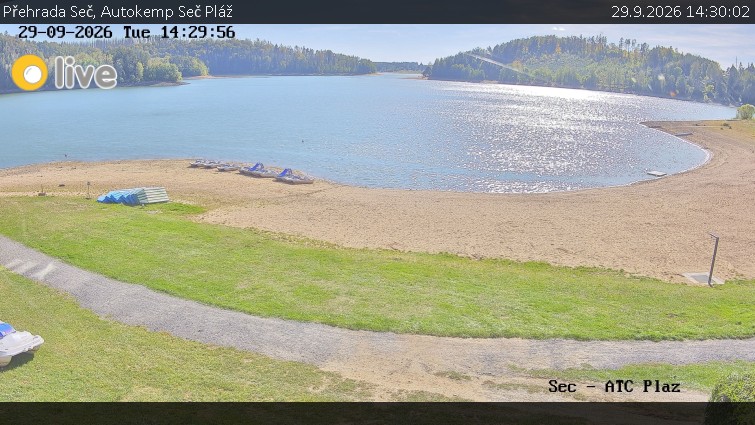Přehrada Seč - Autokemp Seč Pláž - 29.9.2026 v 14:30
