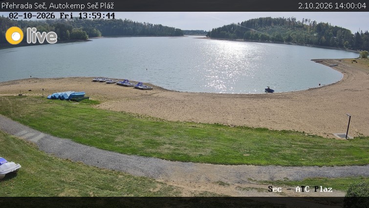Přehrada Seč - Autokemp Seč Pláž - 2.10.2026 v 14:00