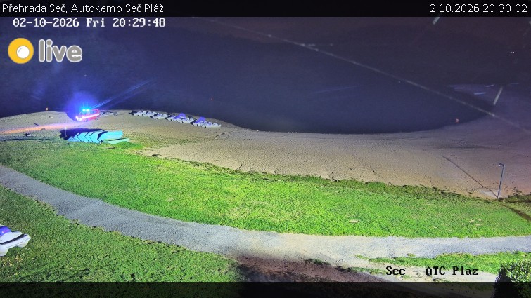 Přehrada Seč - Autokemp Seč Pláž - 2.10.2026 v 20:30