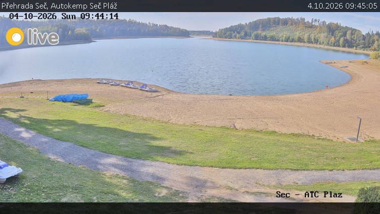Přehrada Seč - Autokemp Seč Pláž - 4.10.2026 v 09:45