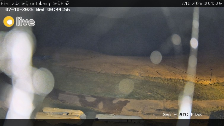 Přehrada Seč - Autokemp Seč Pláž - 7.10.2026 v 00:45