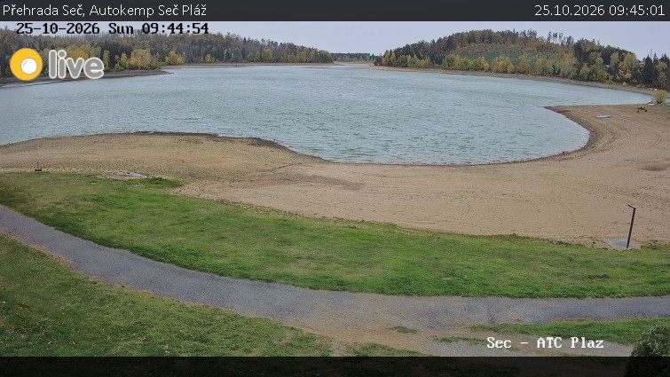 Přehrada Seč - Autokemp Seč Pláž - 25.10.2026 v 09:45