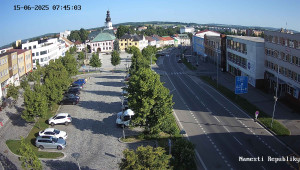 Město Žďár nad Sázavou - Náměstí Republiky - 15.6.2025 v 07:45