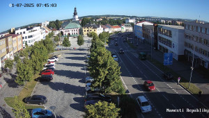 Město Žďár nad Sázavou - Náměstí Republiky - 1.7.2025 v 07:45