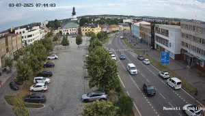 Město Žďár nad Sázavou - Náměstí Republiky - 3.7.2025 v 07:45