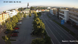 Město Žďár nad Sázavou - Náměstí Republiky - 19.7.2025 v 06:45