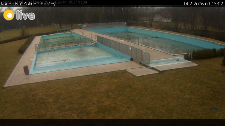 Koupaliště Kolinec - Bazény - 14.2.2026 v 09:15