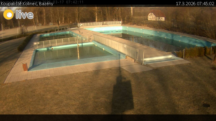 Koupaliště Kolinec - Bazény - 17.3.2026 v 07:45