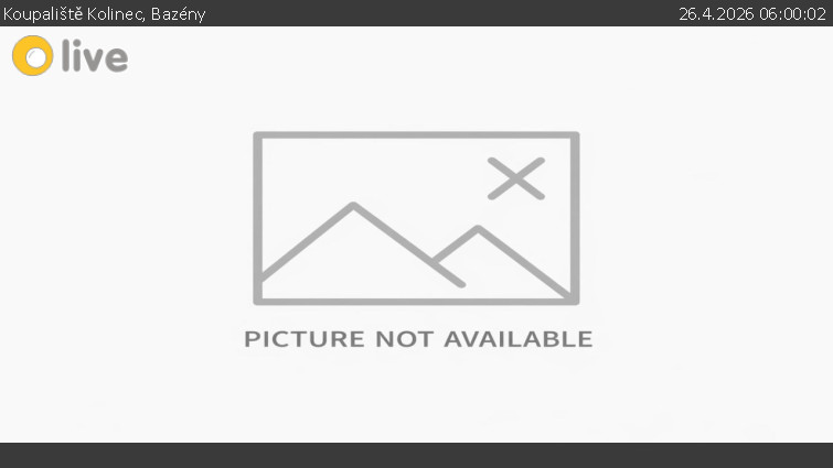 Koupaliště Kolinec - Bazény - 26.4.2026 v 06:00