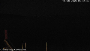 Camp Kovačine - Pláž kempu - 15.6.2025 v 03:45