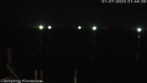 Camp Kovačine - Pláž kempu - 1.7.2025 v 01:45