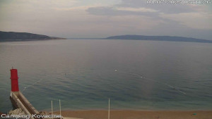 Camp Kovačine - Pláž kempu - 1.7.2025 v 05:45