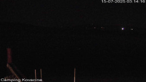 Camp Kovačine - Pláž kempu - 15.7.2025 v 03:15