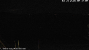 Camp Kovačine - Pláž kempu - 13.9.2025 v 01:45