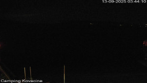 Camp Kovačine - Pláž kempu - 13.9.2025 v 03:45