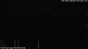 Camp Kovačine - Pláž kempu - 18.9.2025 v 03:45