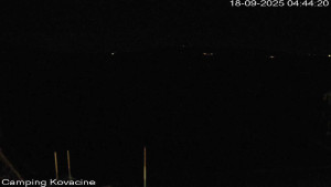 Camp Kovačine - Pláž kempu - 18.9.2025 v 04:45